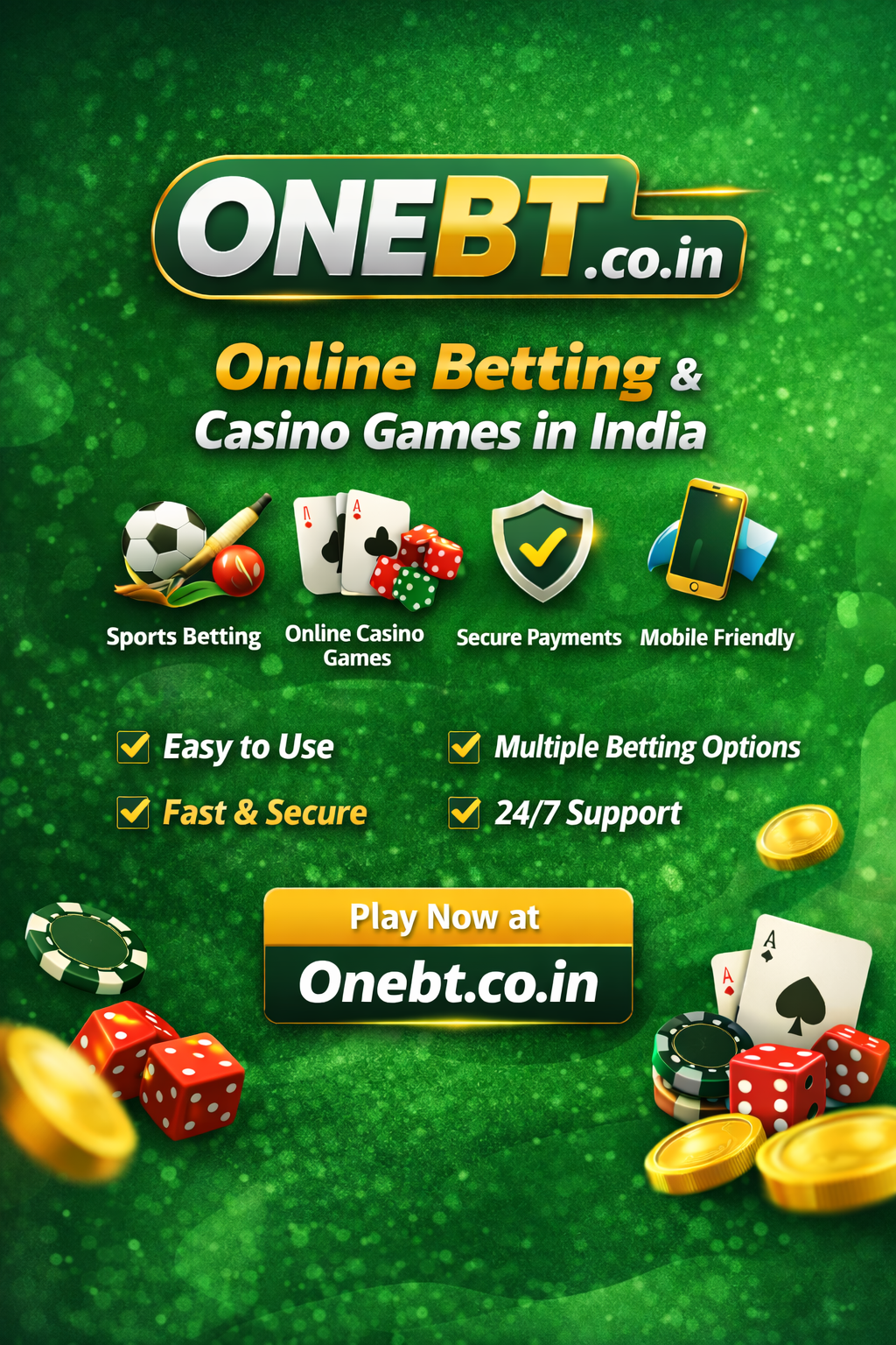 Onebt.co.in – A Simple, Secure & Smooth Online Betting Experience in India