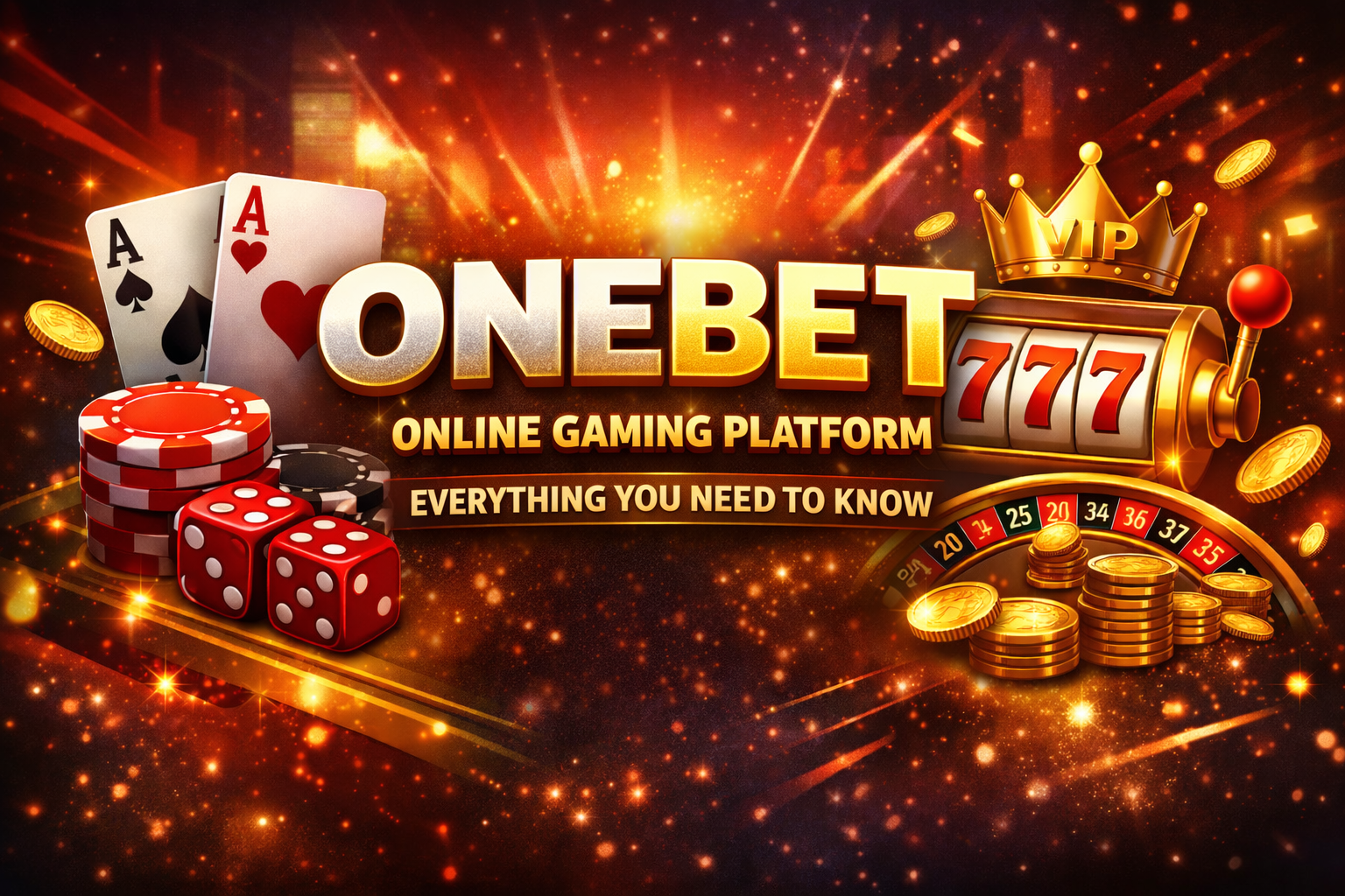 OneBet Online Gaming Platform: Everything You Need to Know